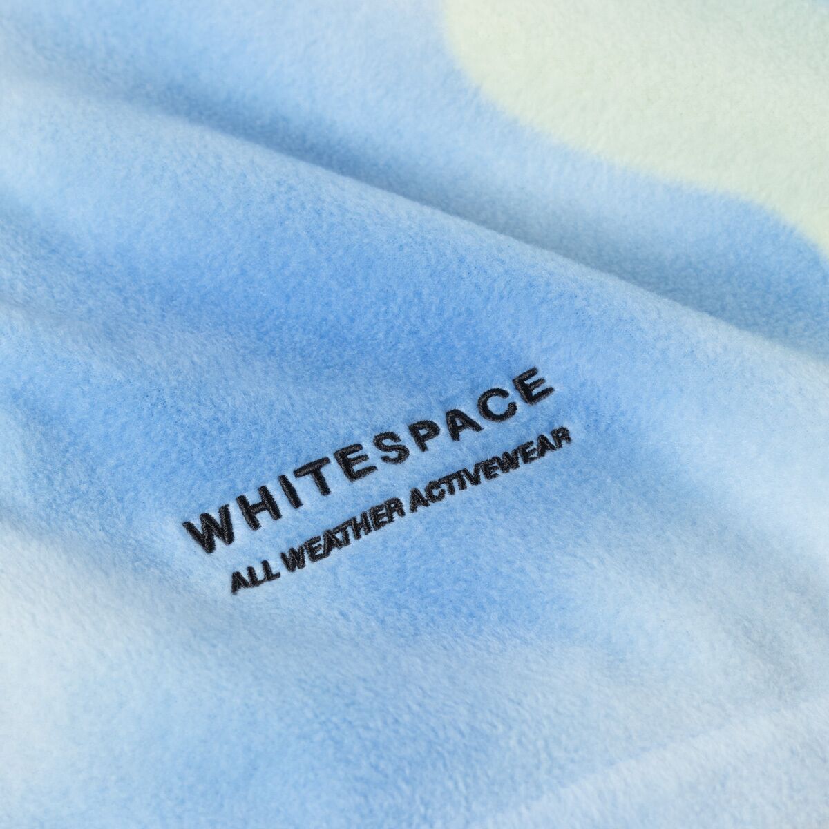 Whitespace Apres Polar Fleece Jacket - Men's Faded Camo Blue/Black, M