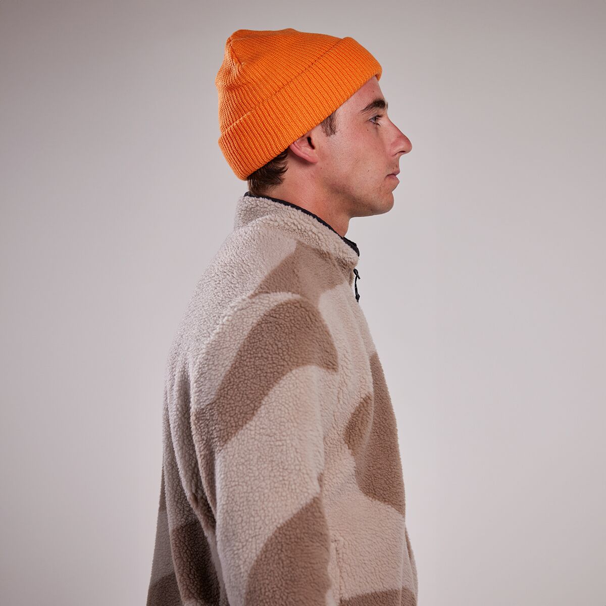 WHITESPACE Cinchable Sherpa Fleece Zip-Up - Men's - Clothing