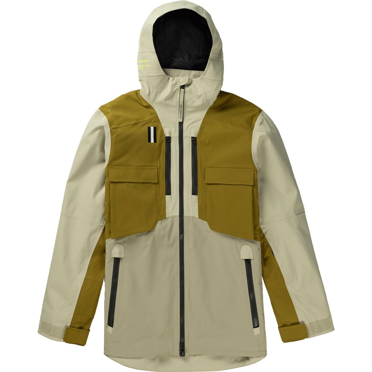 Image of WHITESPACE 2L Cargo Insulated Jacket - Men's Taupe/Green Khaki, S