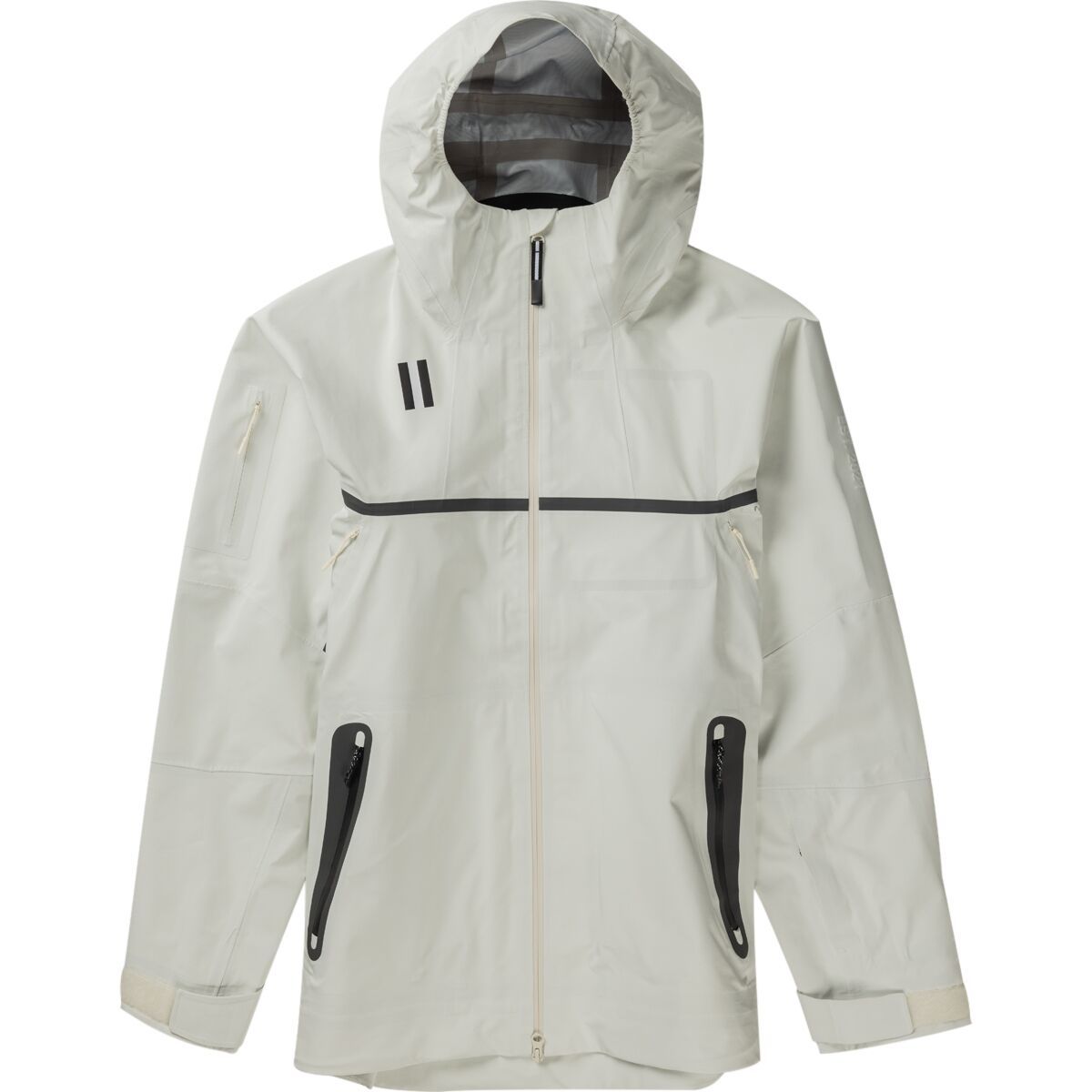 WHITESPACE 3L Performance 3-In-1 Jacket - Men's M White/Black, XL