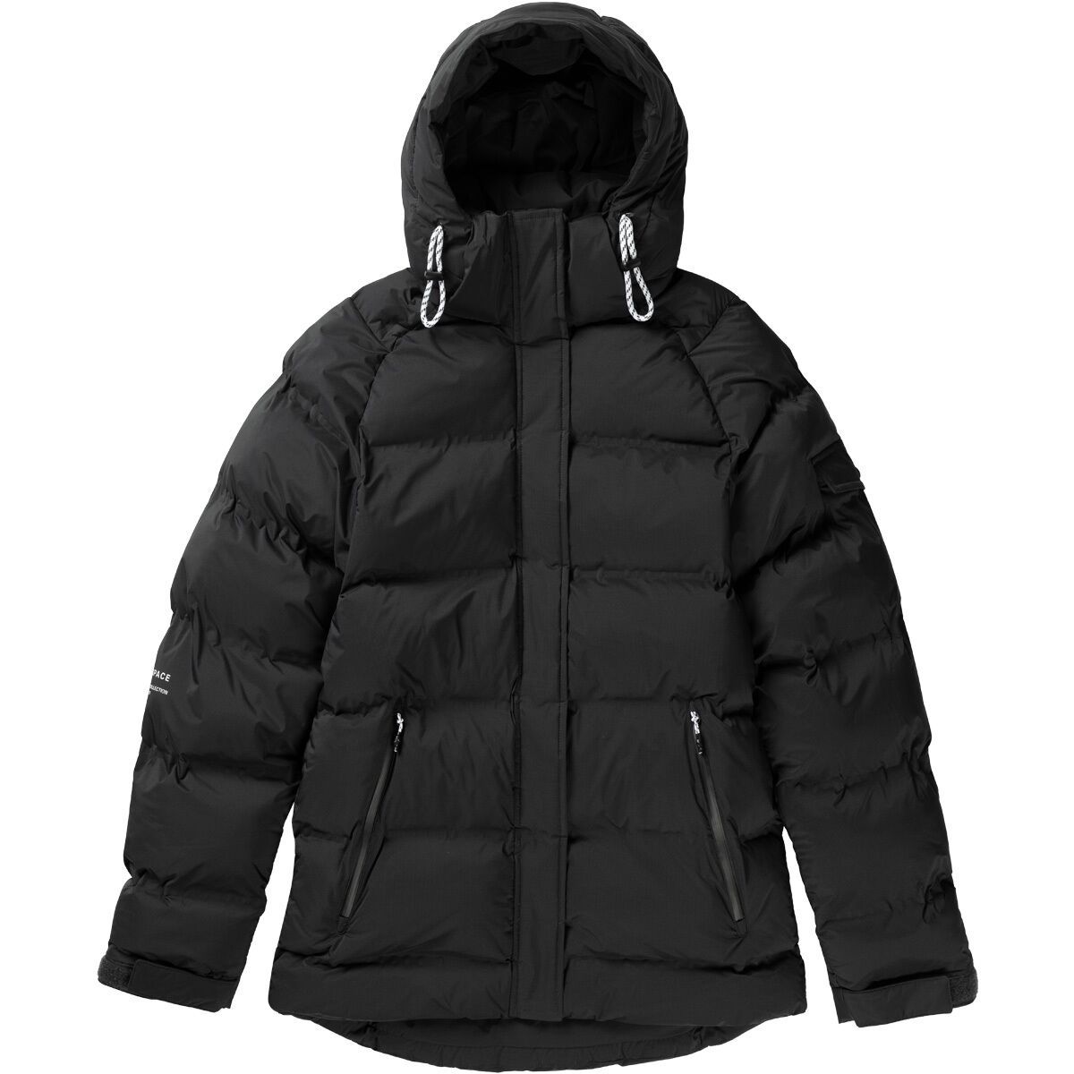 Image of WHITESPACE Insulated Puffy Parka Jacket - Women's Black, M