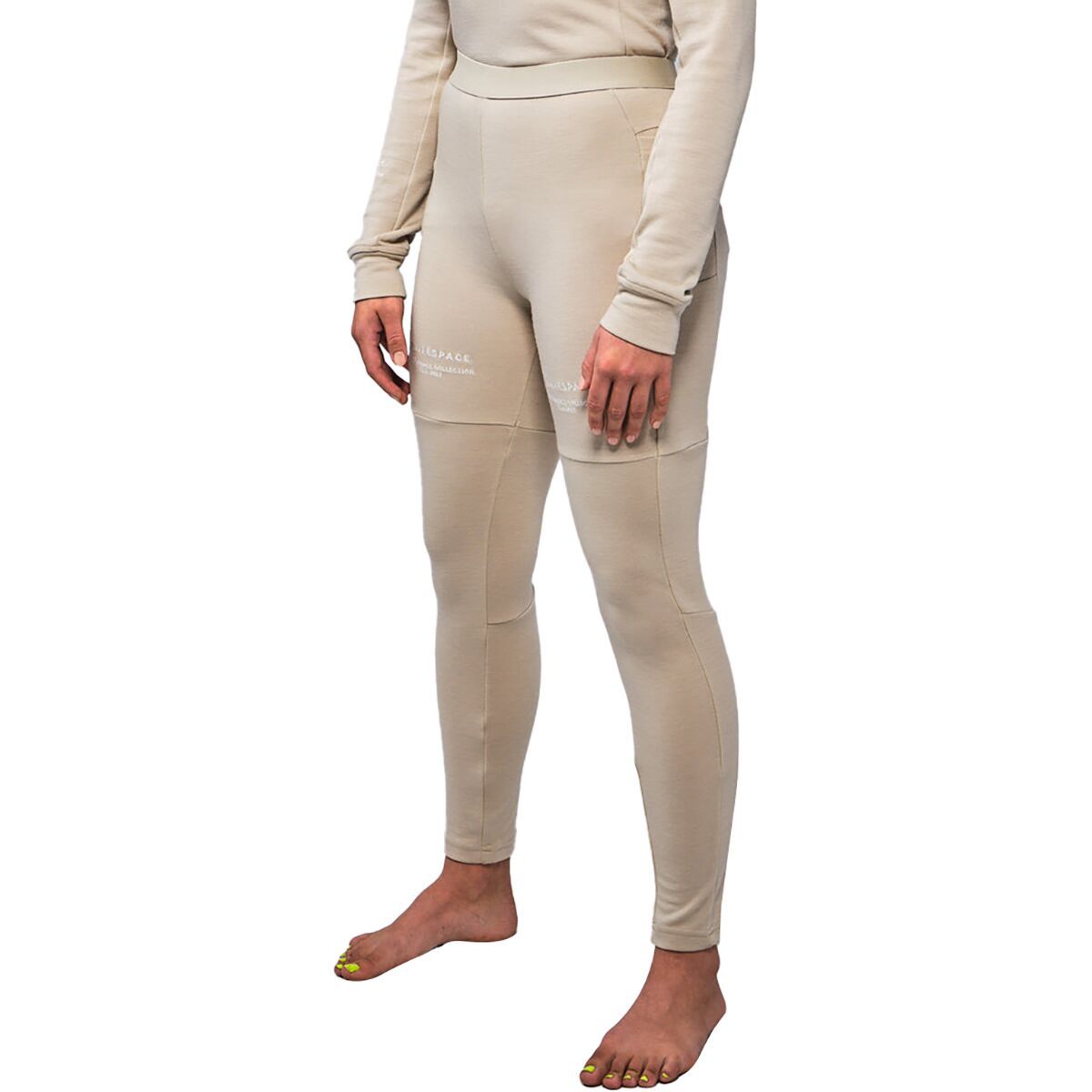 WHITESPACE Merino Base Layer Pant - Women's Peyote Cream, M