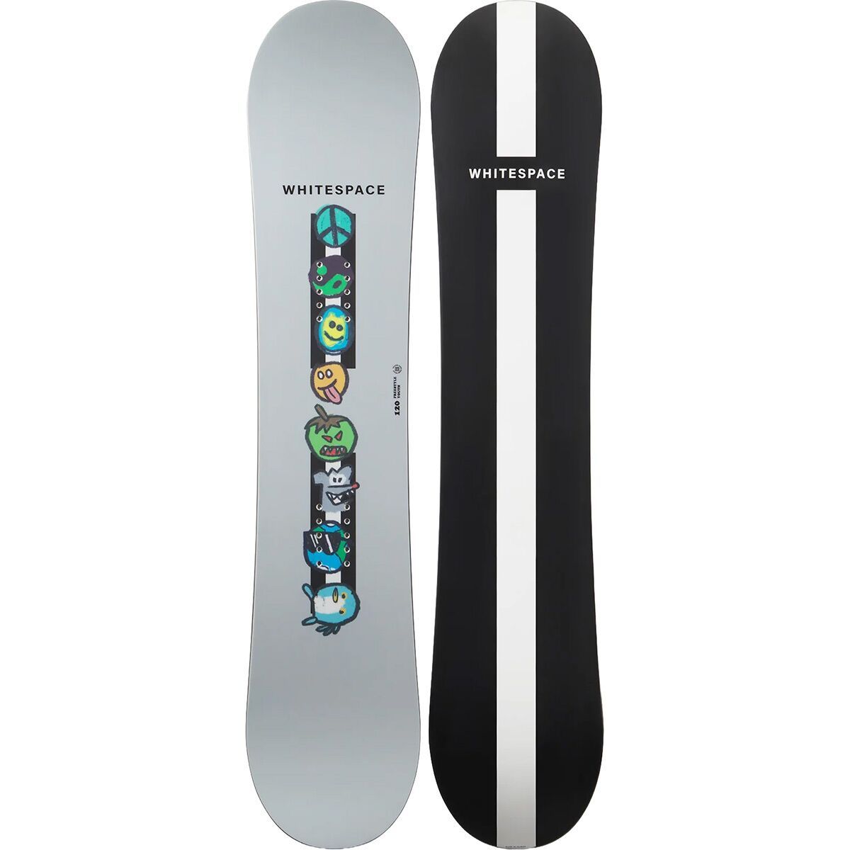 スノーボード FREESTYLE VERSATILE A.M.P BLACK 154 WHITESPACE Youth Freestyle Snowboard - 2026 - Kids' - Kids