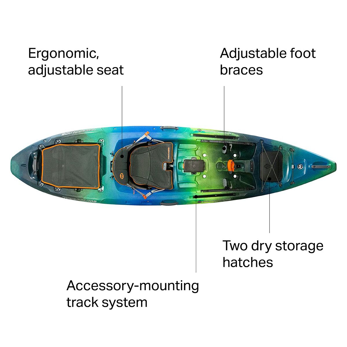 Wilderness Systems Tarpon 105 Kayak - Picture 9 of 9