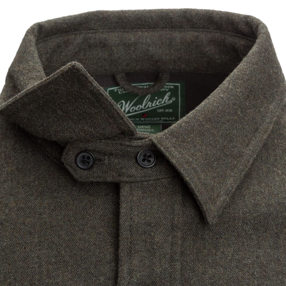 Woolrich west deals ridge shirt jacket