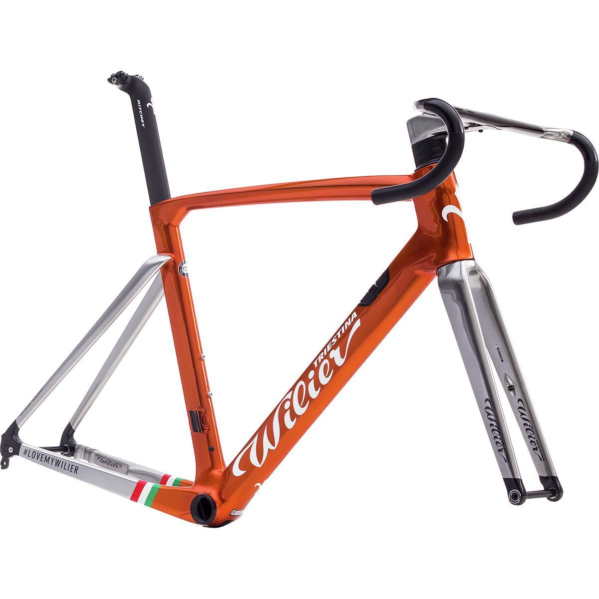 Wilier Cento10AIR Disc Road Frameset - Ramato - Bike
