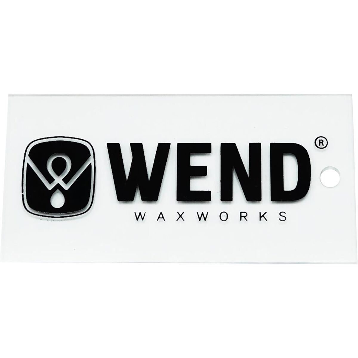 Image of Wend Wax Ski Scraper One Color, 5mm-(5 1/2in x 2 3/4in)