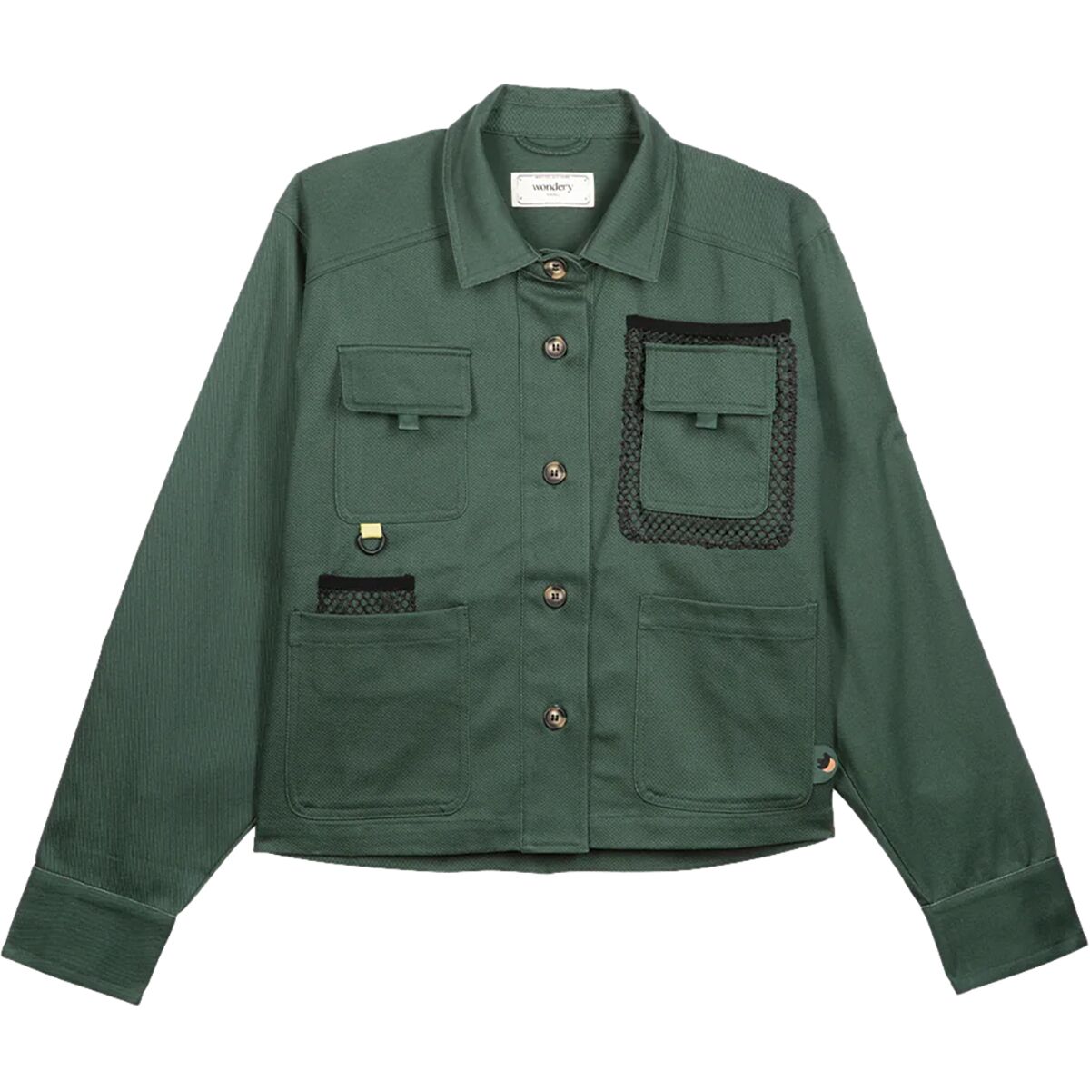 Image of Wondery Ryan Cargo Shirt Jacket - Women's Forest, XL