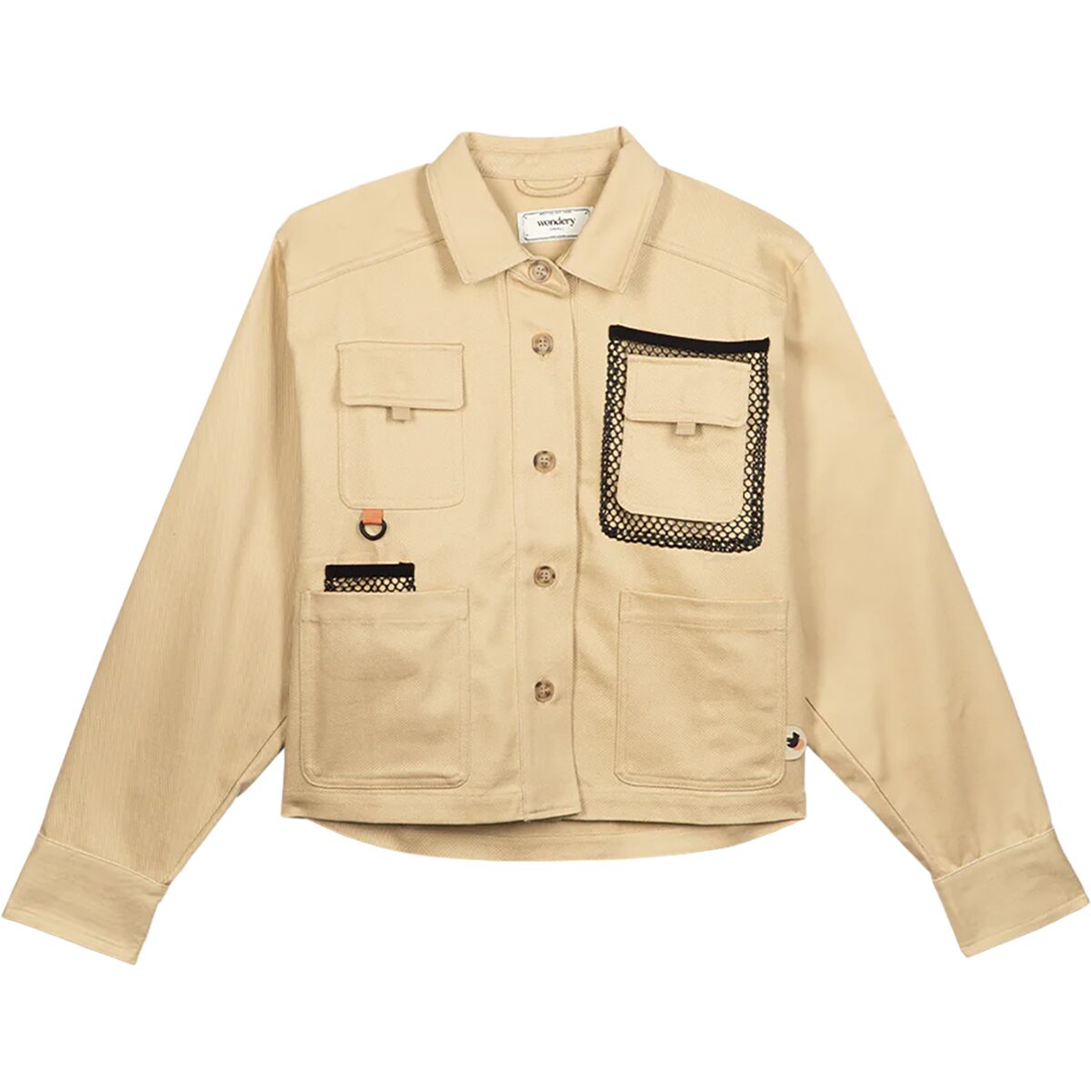 Image of Wondery Ryan Cargo Shirt Jacket - Women's Sand, M
