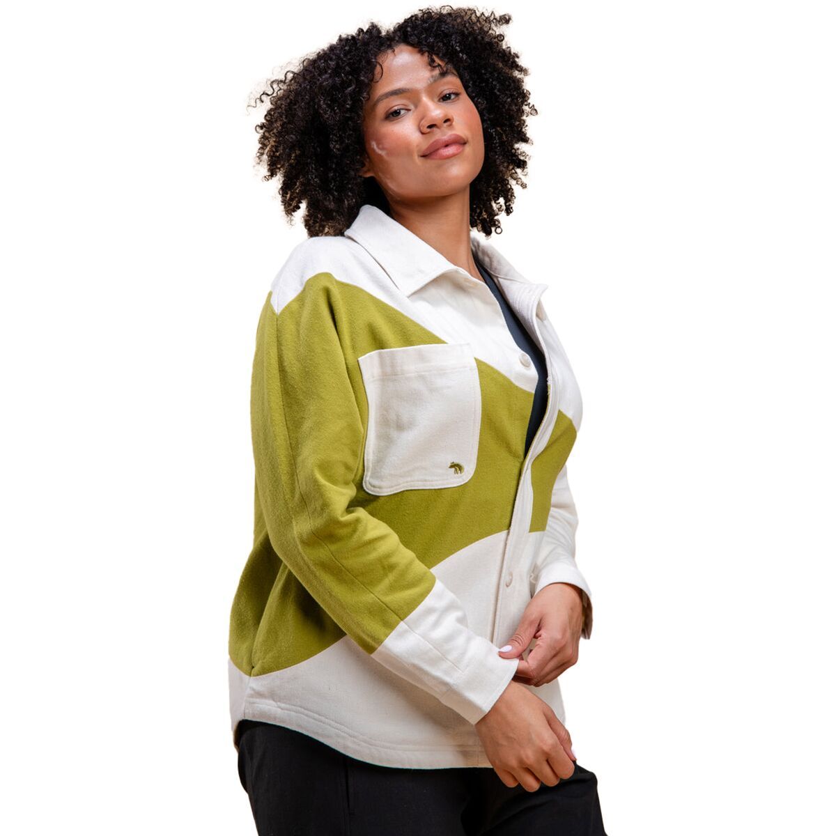 Image of Wondery Arriva Button Up Shirt - Women's Birch, M