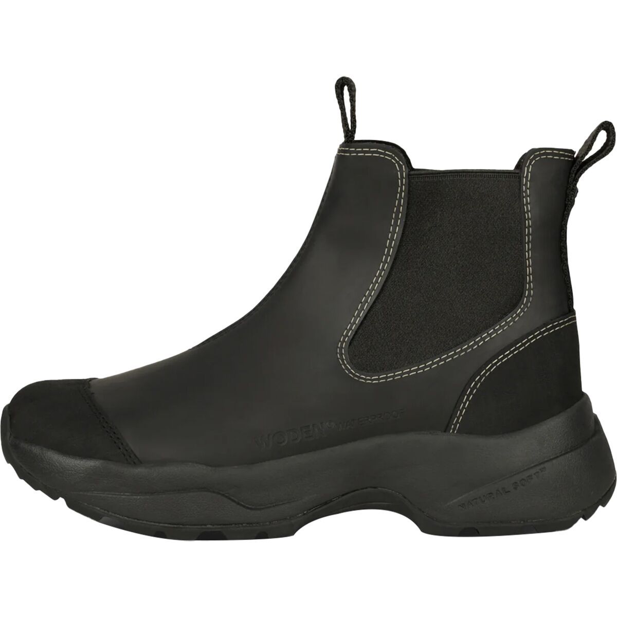 Woden Siri Waterproof Boot - Women's Black/Black, 37.0