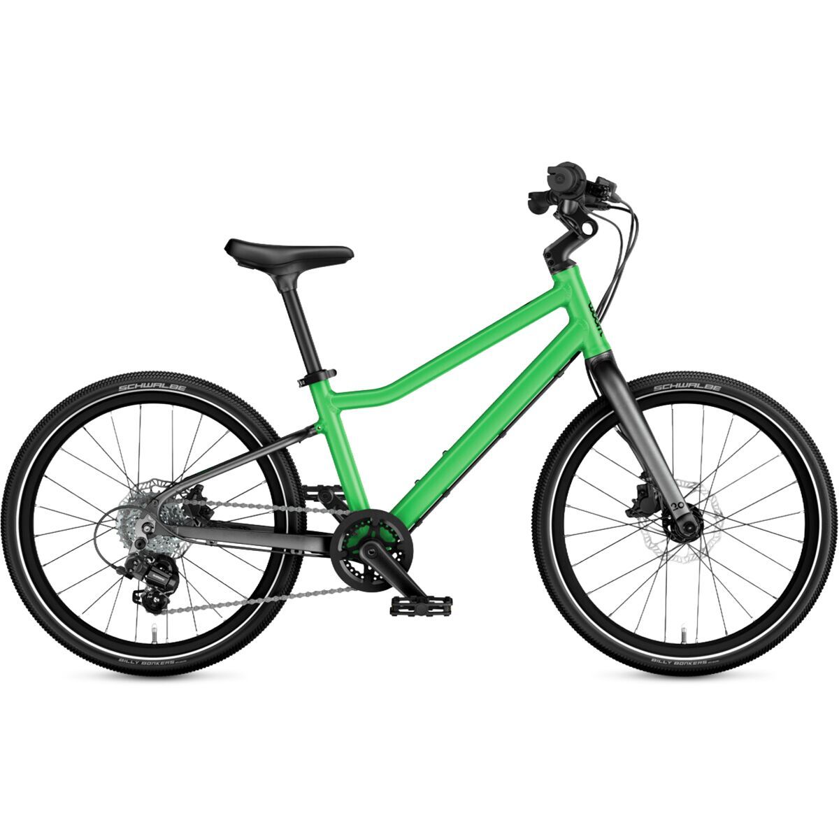 Image of Woom EXPLORE 4 20in Bike - Kids' Jungle Green, One Size