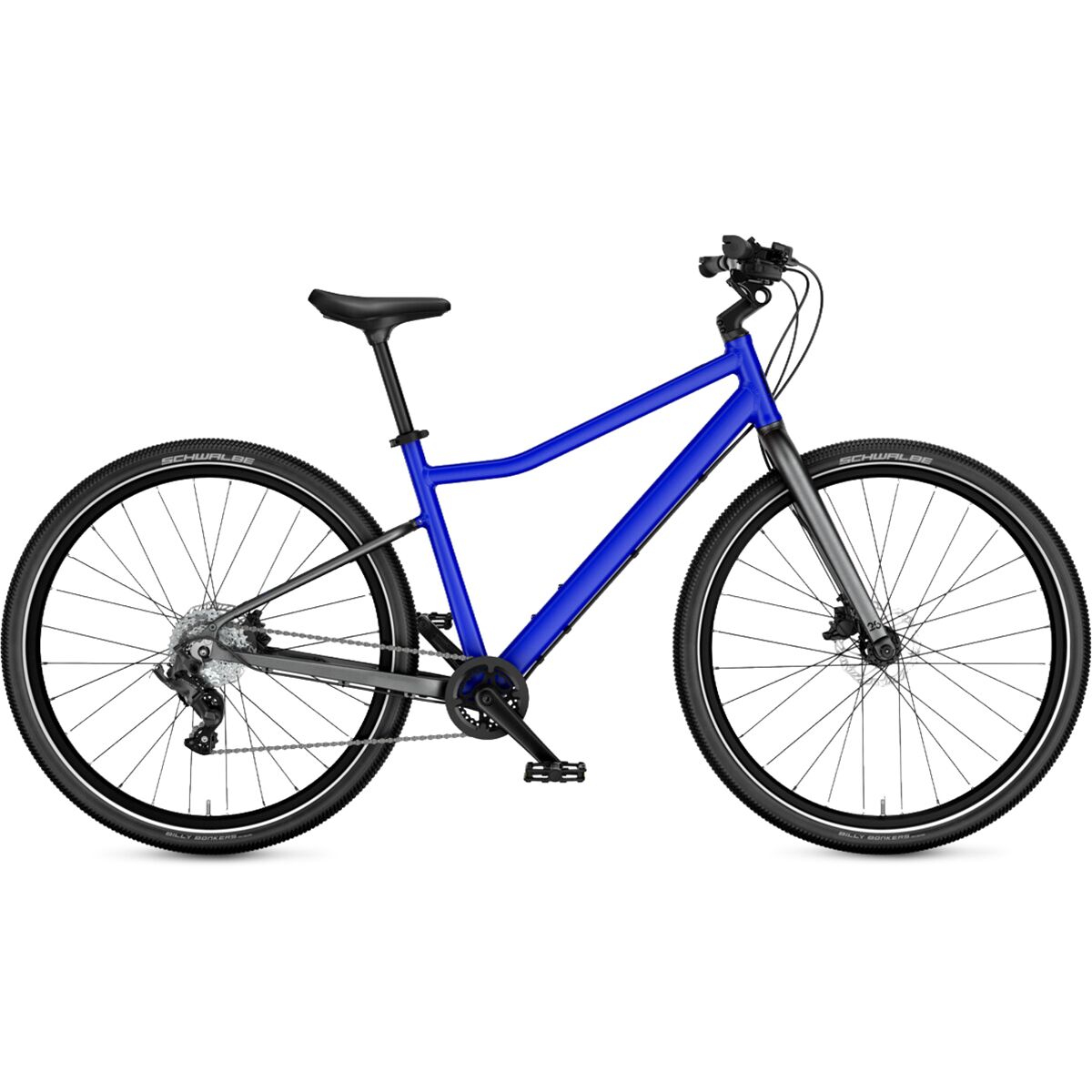 Image of Woom EXPLORE 6 26in Bike - Kids' Magnetic Blue, One Size