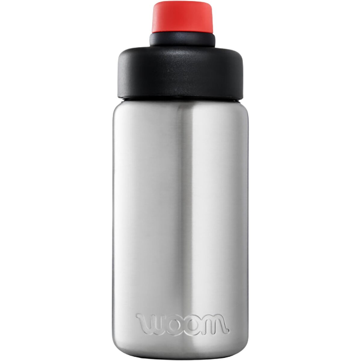 Image of Woom GLUG Stainless Steel Bike Bottle - Kids' Stainless, 17oz
