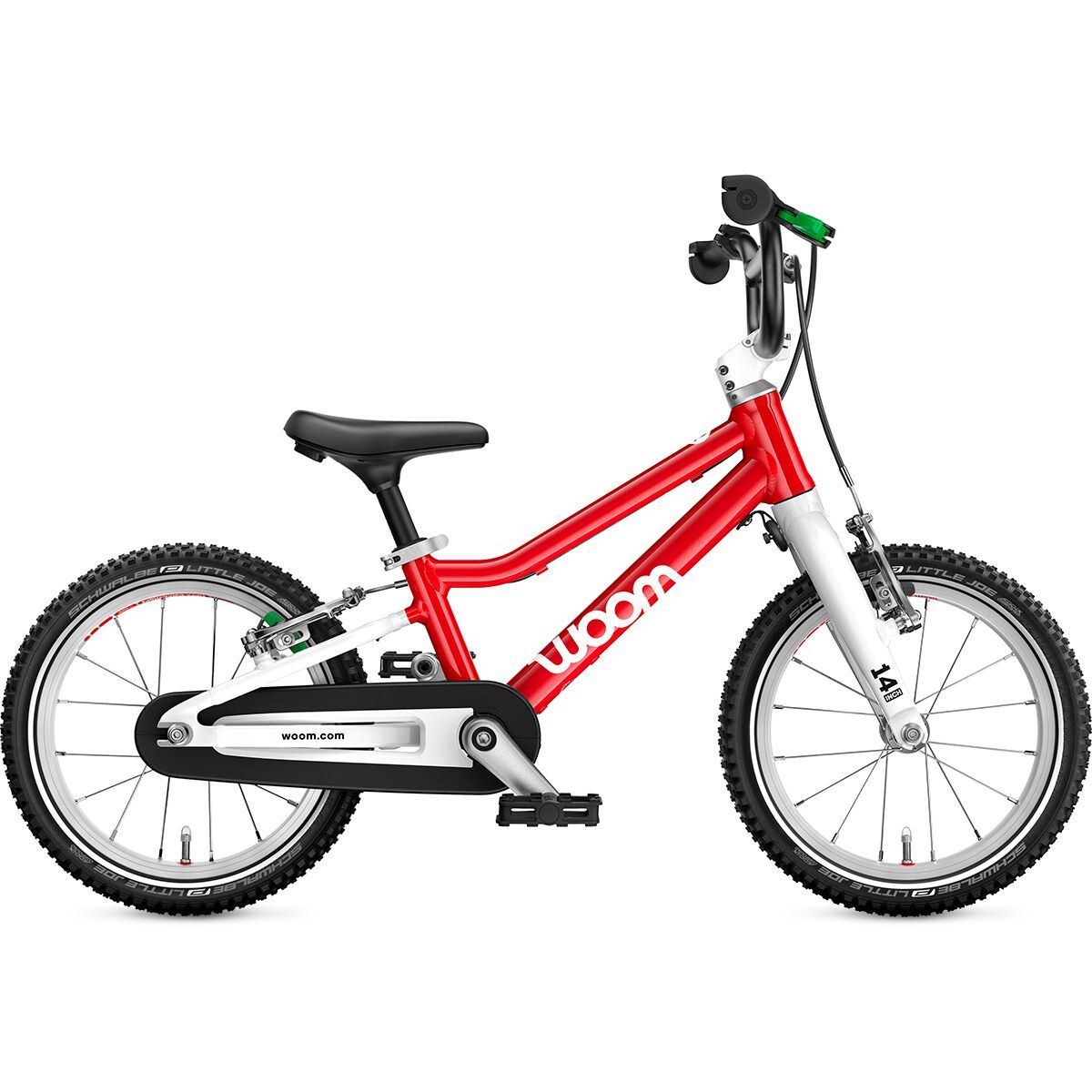 Image of Woom GO 2 14in Bike - Kids' Woom Red, One Size