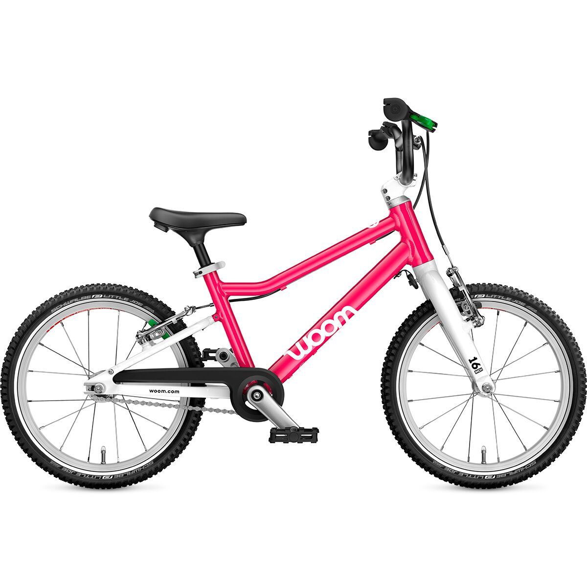 Image of Woom GO 3 16in Bike - Kids' Hot Pink, One Size