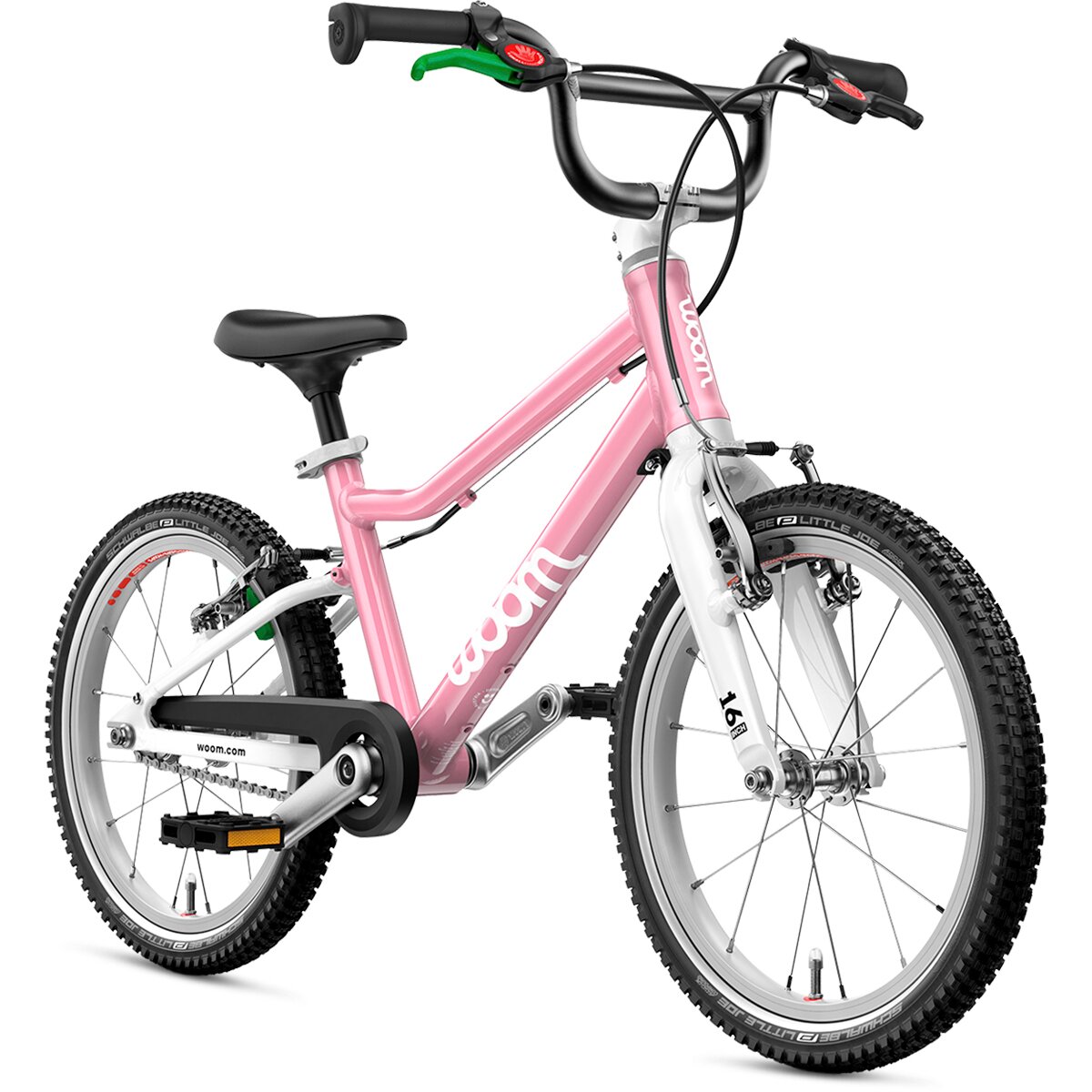 Image of Woom GO 3 16in Bike - Kids' Powder Pink, One Size