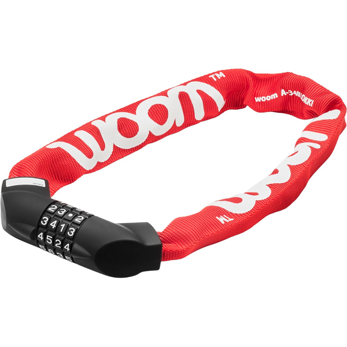 Image of Woom LOKKI Bike Lock - Kids' Woom Red, 61cm