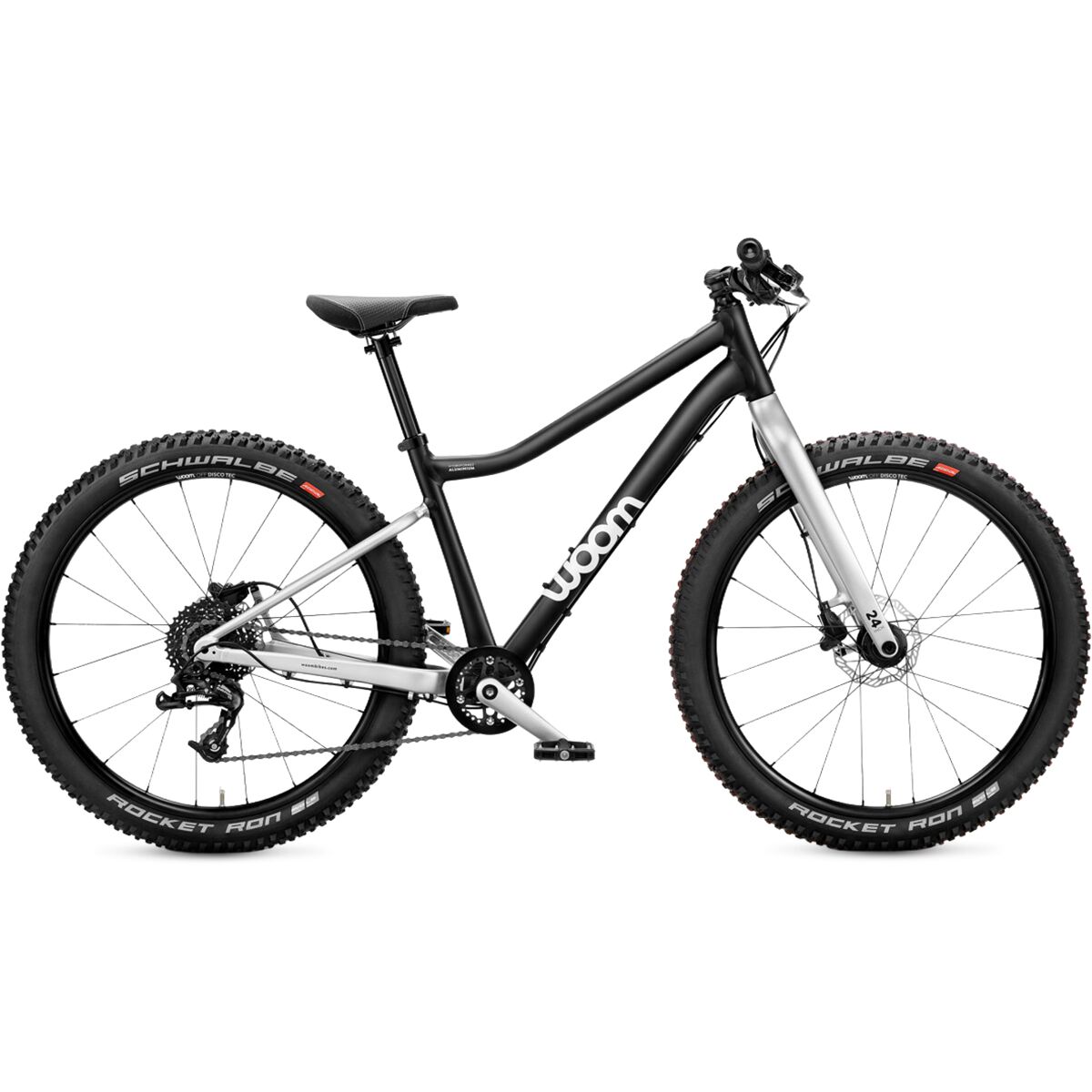Image of Woom OFF 5 24in Mountain Bike - Kids' Black, One Size