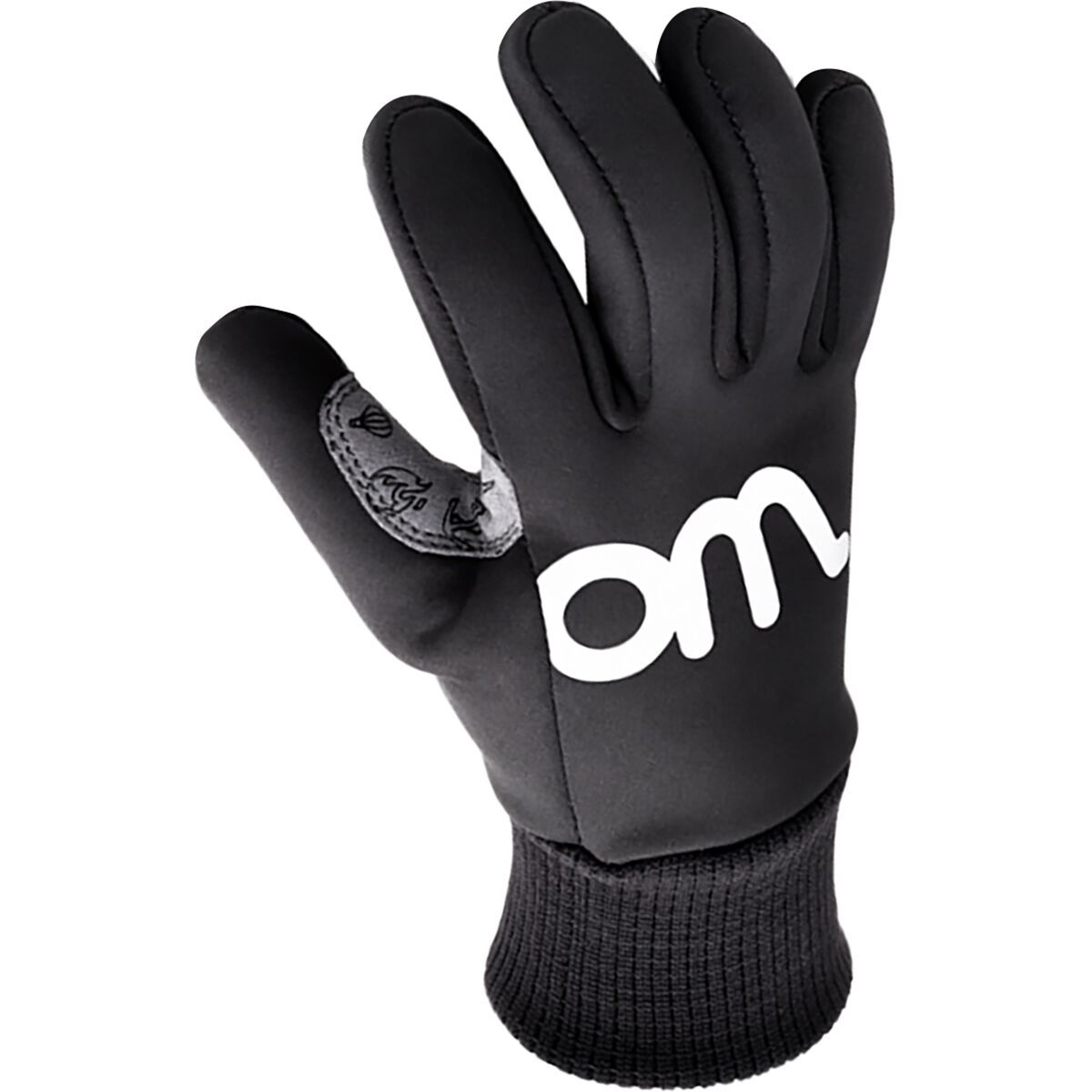 Image of Woom WARM TENS Bike Glove - Kids' Black, 6