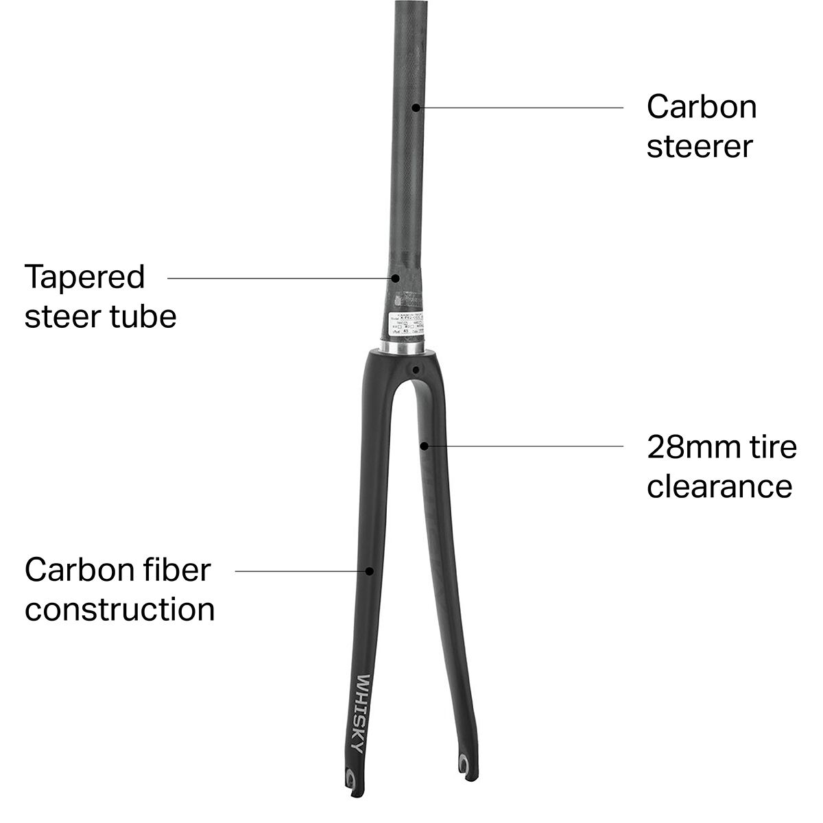 Whisky Parts Co. No.7 Road Fork - Bike