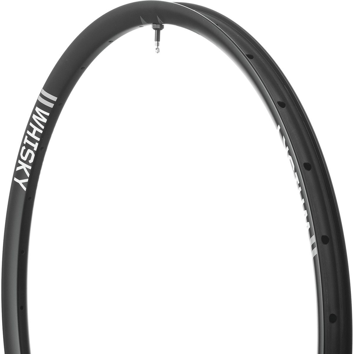 Whisky Parts Co. Whisky Parts Co. No.9 Carbon Tubeless 650b Road Rim 30w, Matte Black, 24mm, 28h