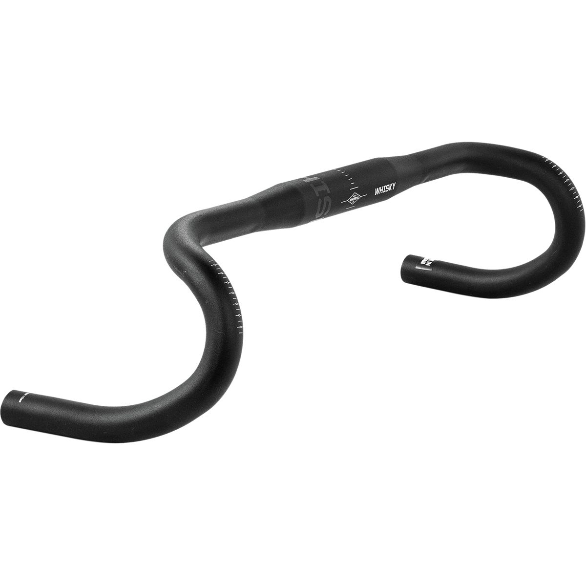 Whisky Parts Co. Whisky Parts Co. No.7 12F Alloy Drop Bar Matte Black, 42cm, 12 degree flare