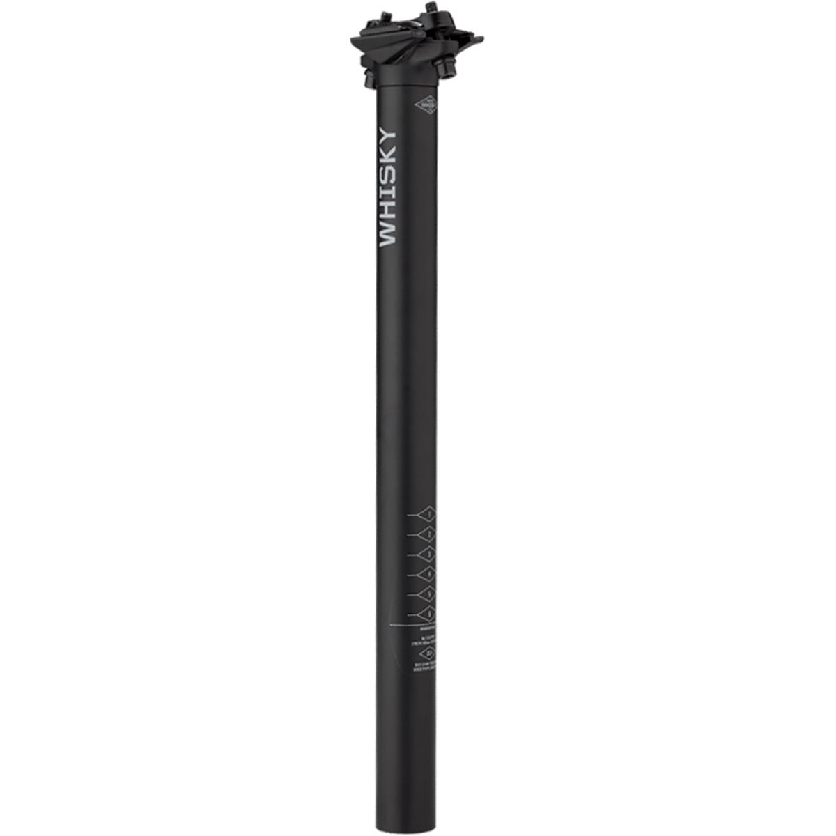 Image of Whisky Parts Co. No.7 Alloy Seatpost Matte Black, 31.6x400, 18 offset