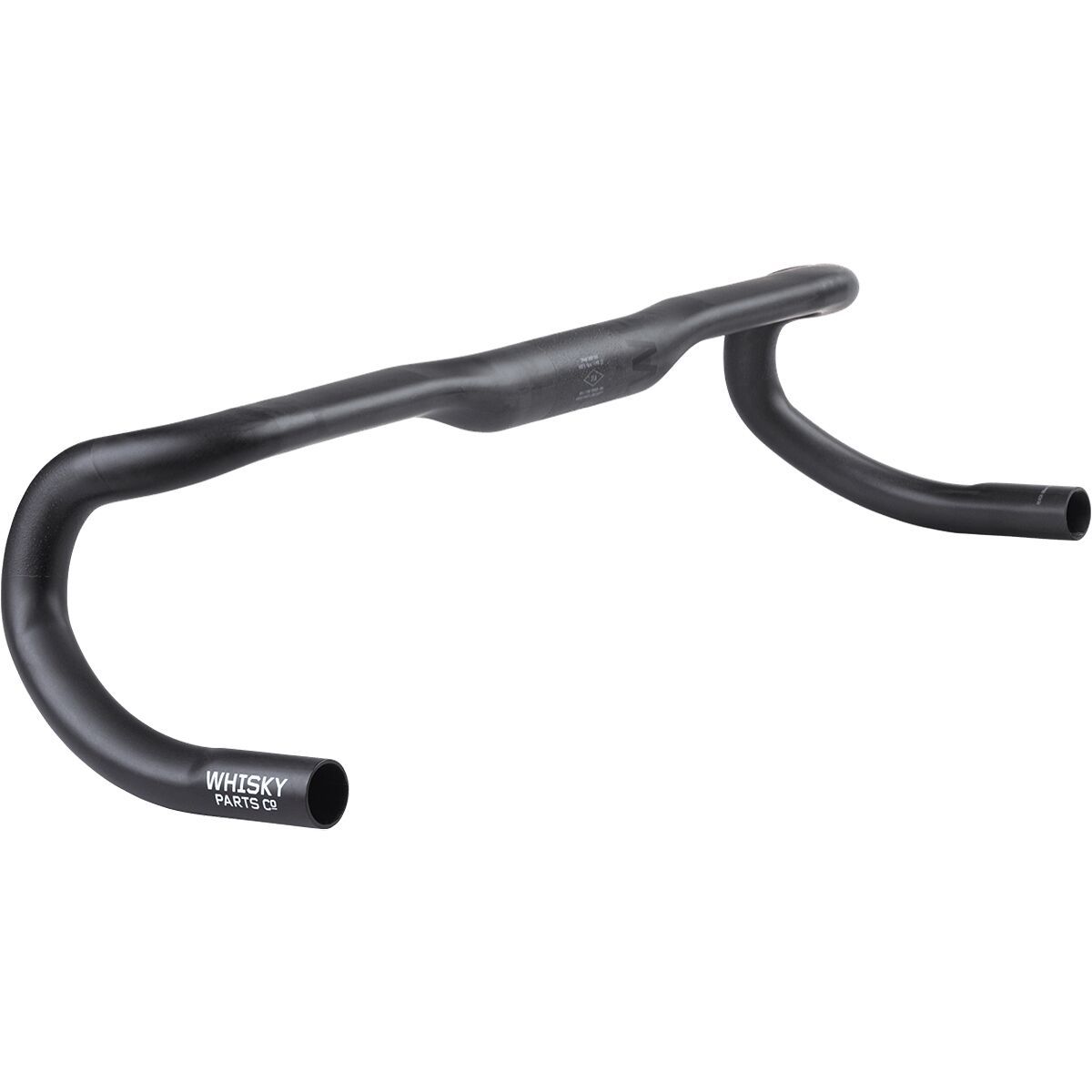 Image of Whisky Parts Co. Spano Carbon Drop Handlebar Black, 48cm