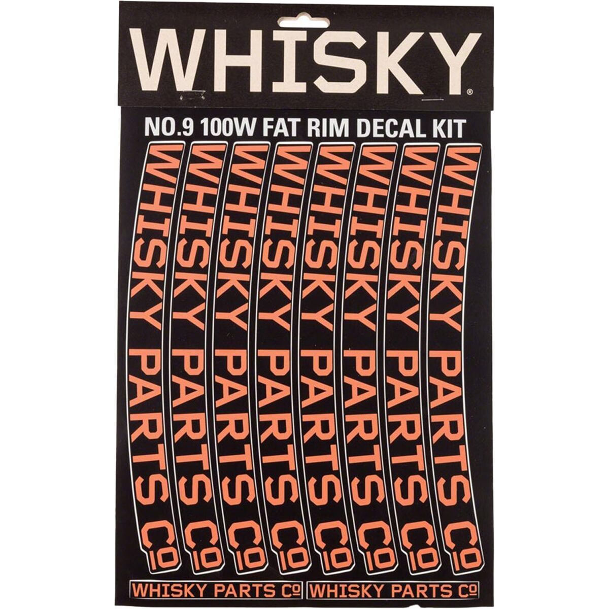 Whisky Parts Co. Whisky Parts Co. 100W Rim Decal Kit - 2-Pack