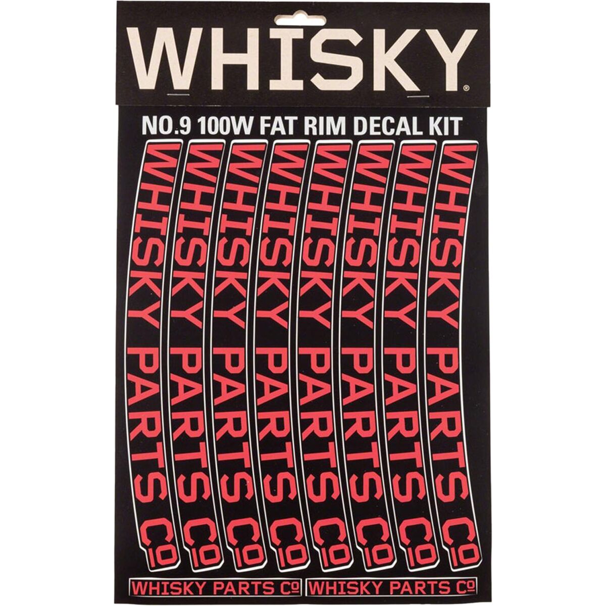 Whisky Parts Co. Whisky Parts Co. 100W Rim Decal Kit - 2-Pack