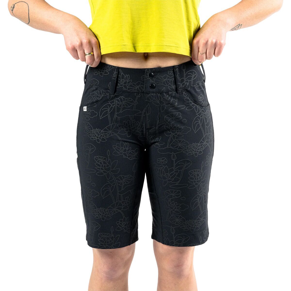 Wild Rye Freel Short - Women's Lotus Greyscale, 0