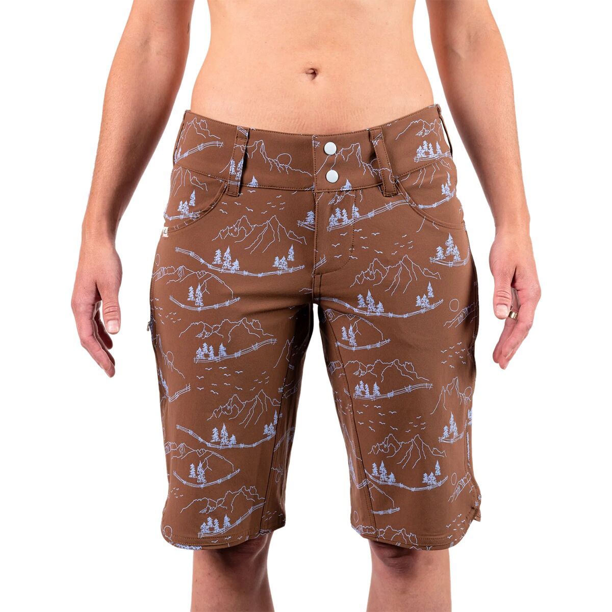 Wild Rye Freel Short - Women's Sawtooth Mocha, 8