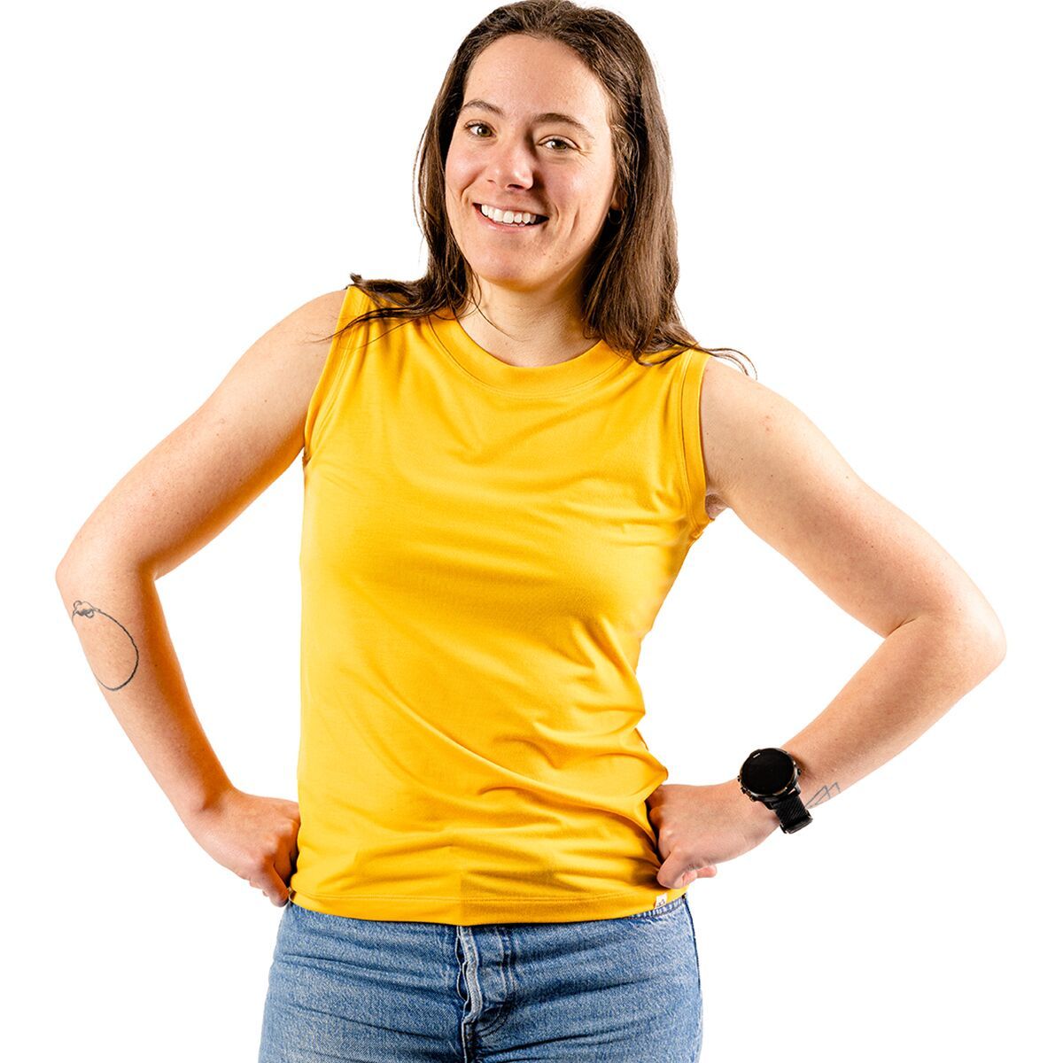 Wild Rye Merritt Muscle Tank - Women's Tangerine, 18