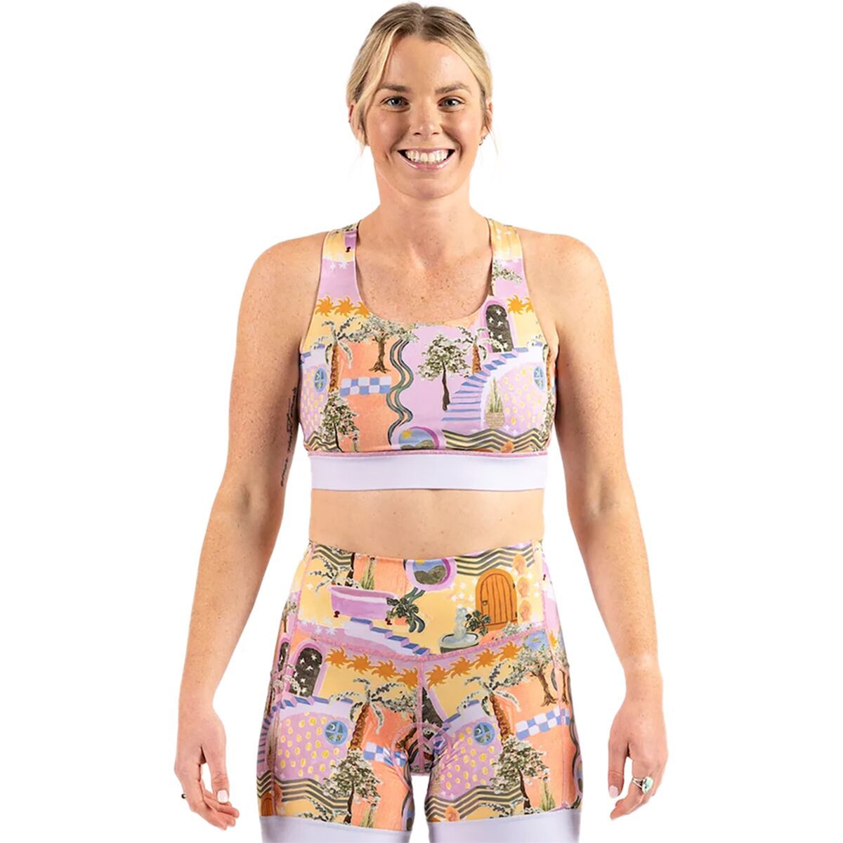 Wild Rye Lucille Sports Bra - Women's Sicilian Summer, S