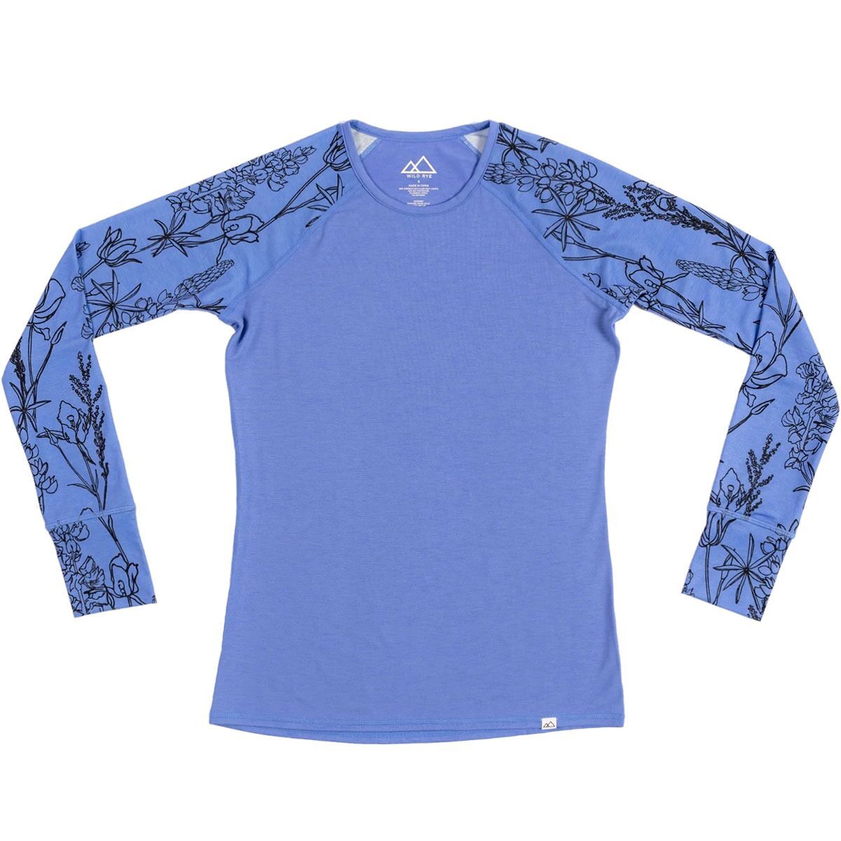 Wild Rye Evie Raglan LITE Top - Women's Alpine Bloom, 4