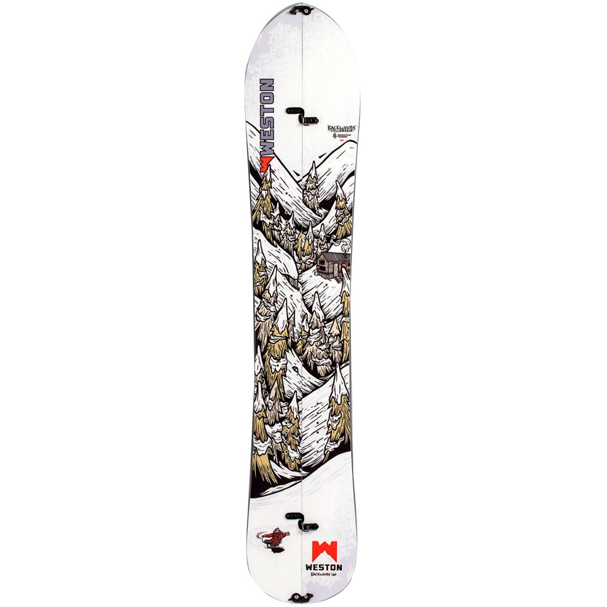 Weston Backwoods Artist Series Splitboard - 2022 - Snowboard