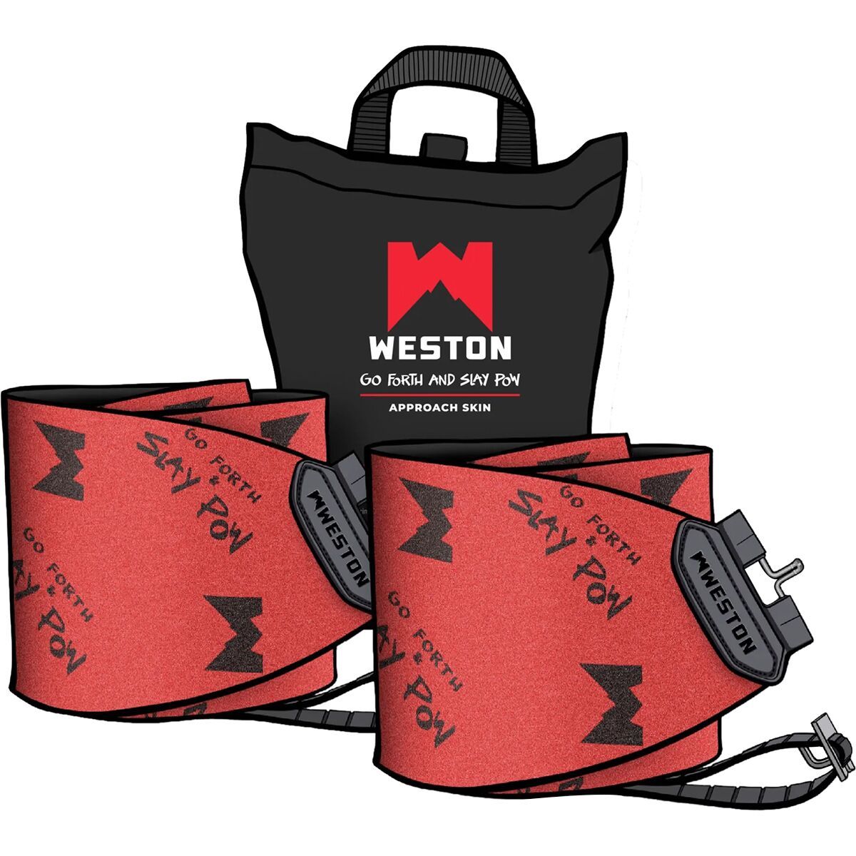 Image of Weston Approach Precut Splitboard Skins One Color, 6