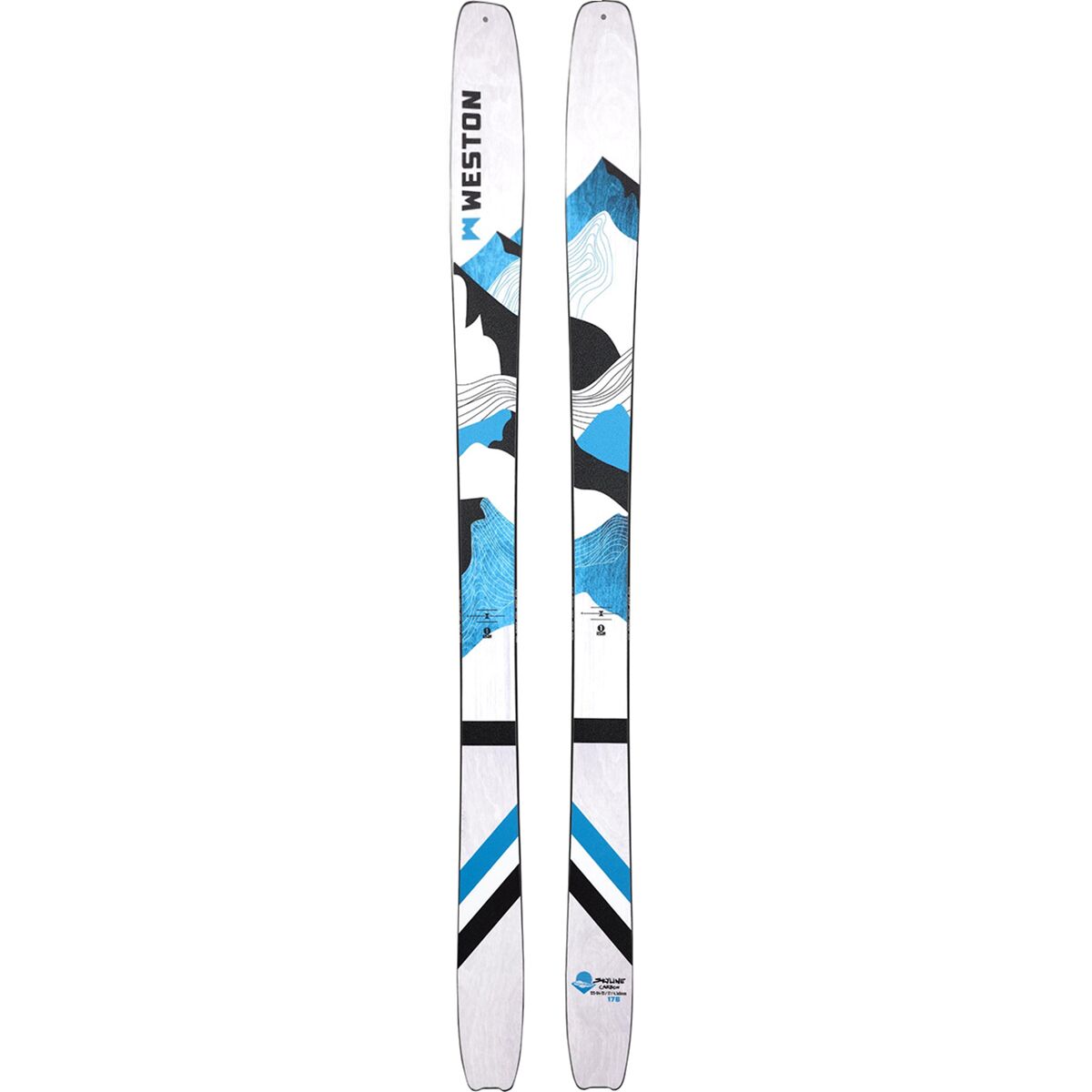 Image of Weston Skyline Carbon Ski - 2026 White, 176cm