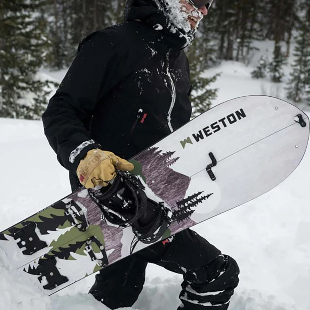 Карбоновый сплитборд Weston Backwoods - 2025