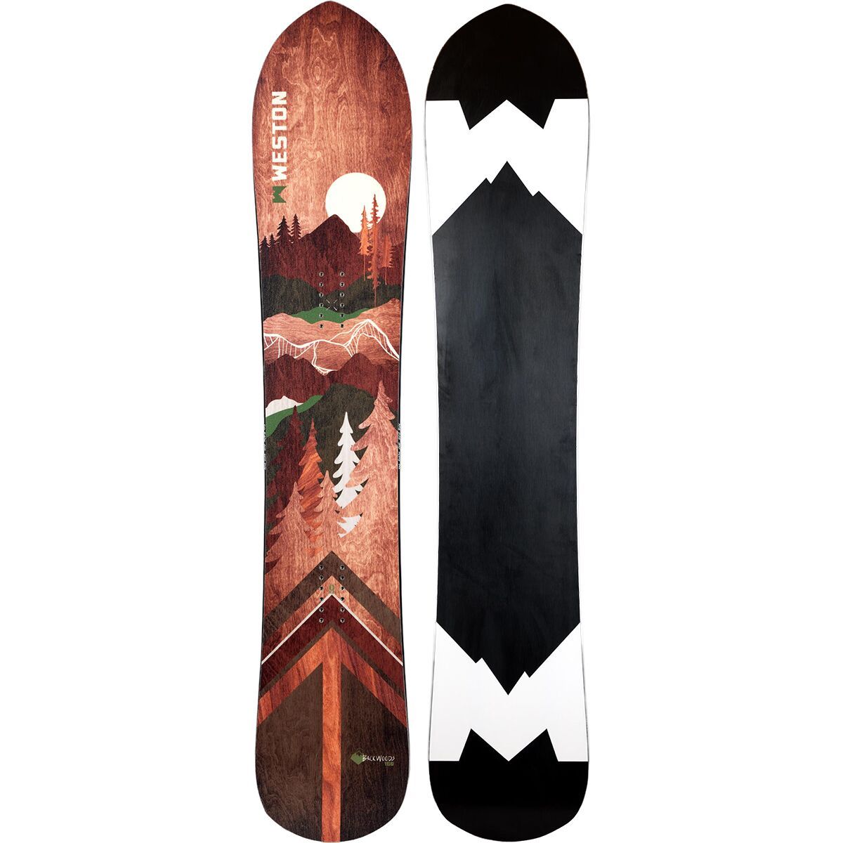 Image of Weston Backwoods Snowboard - 2026 One Color, 160cm