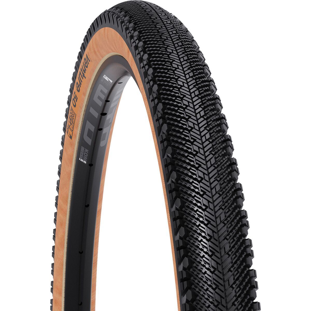 Image of WTB Venture TCS Tubeless Tire Tanwall, 700x50mm, Road TCS