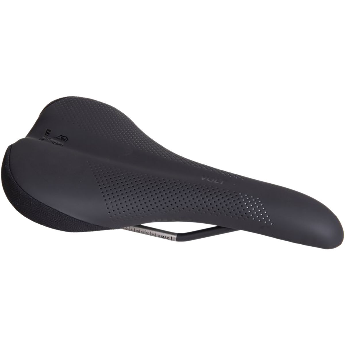 Image of WTB Volt Titanium Saddle Black/Black, Narrow