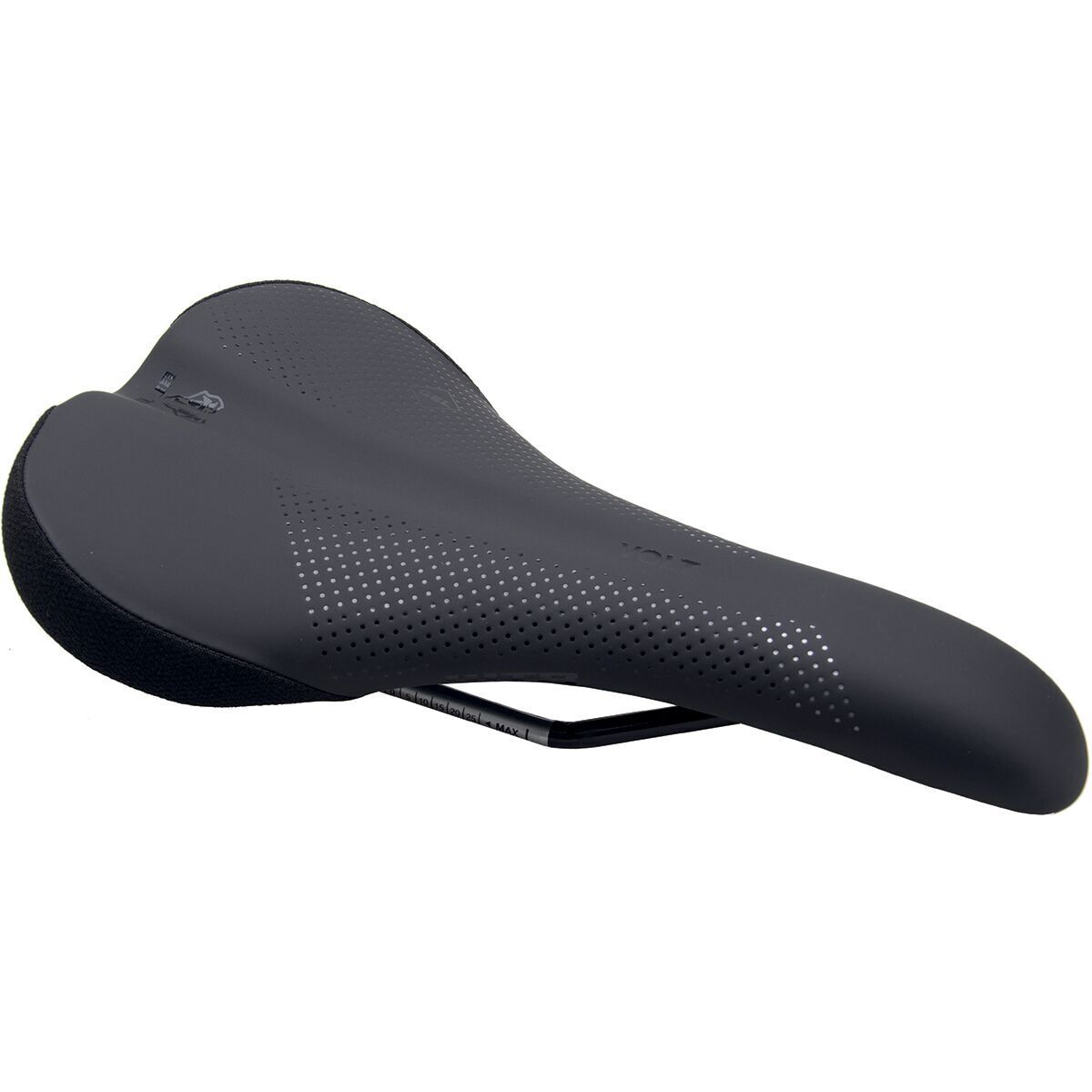 Image of WTB Volt Steel Saddle Black/Black, Medium