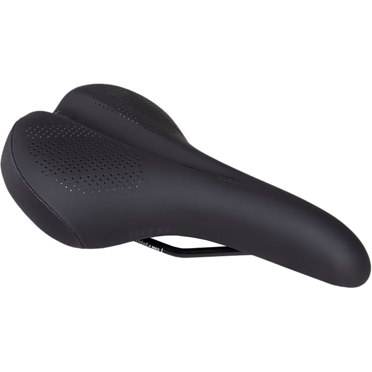 Image of WTB Comfort Steel Saddle Black/Black, Wide