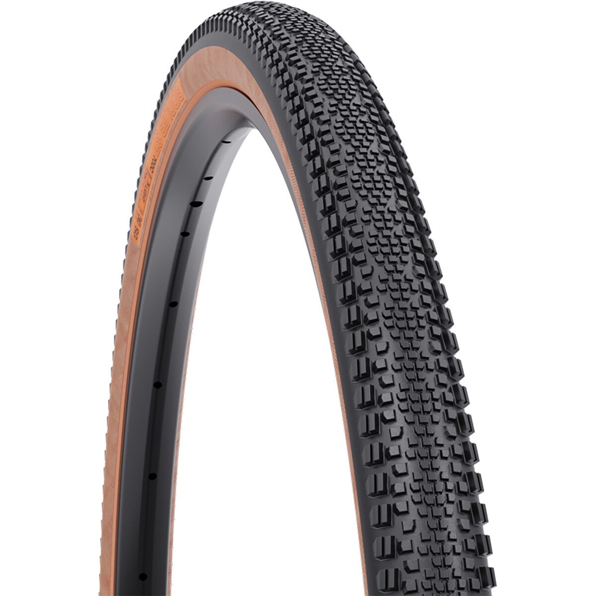 Image of WTB Riddler TCS Tire - Tubeless Tan, 700x37,Light/FR,60tpi,Dual DNA,SG