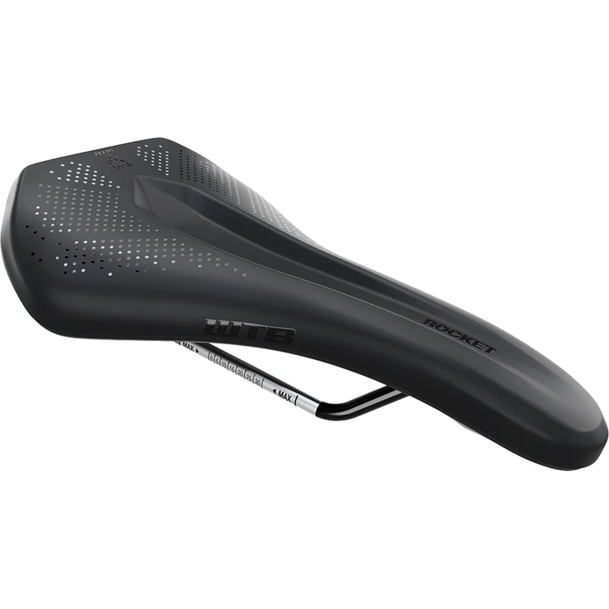 Image of WTB Rocket Cromoly Fusion Form Saddle Black, Medium