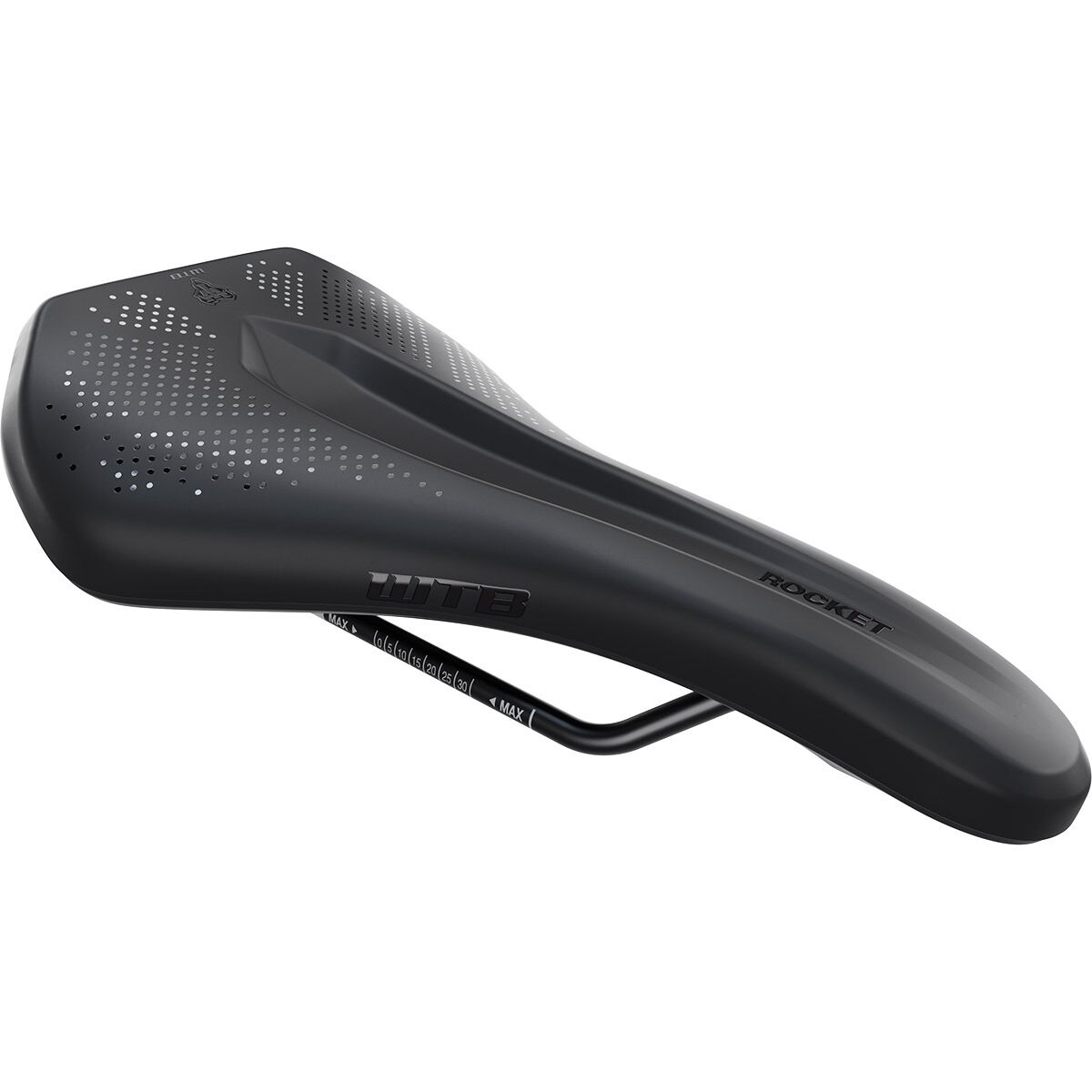 Image of WTB Rocket Steel Fusion Form Saddle Black, Medium