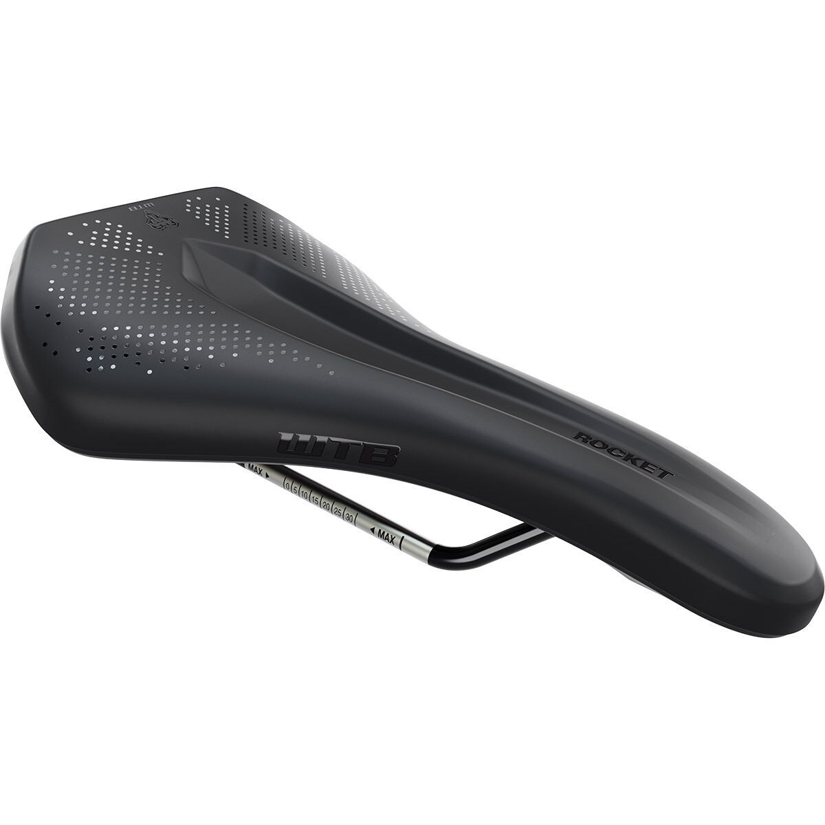 Image of WTB Rocket Titanium Fusion Form Saddle Black, Medium