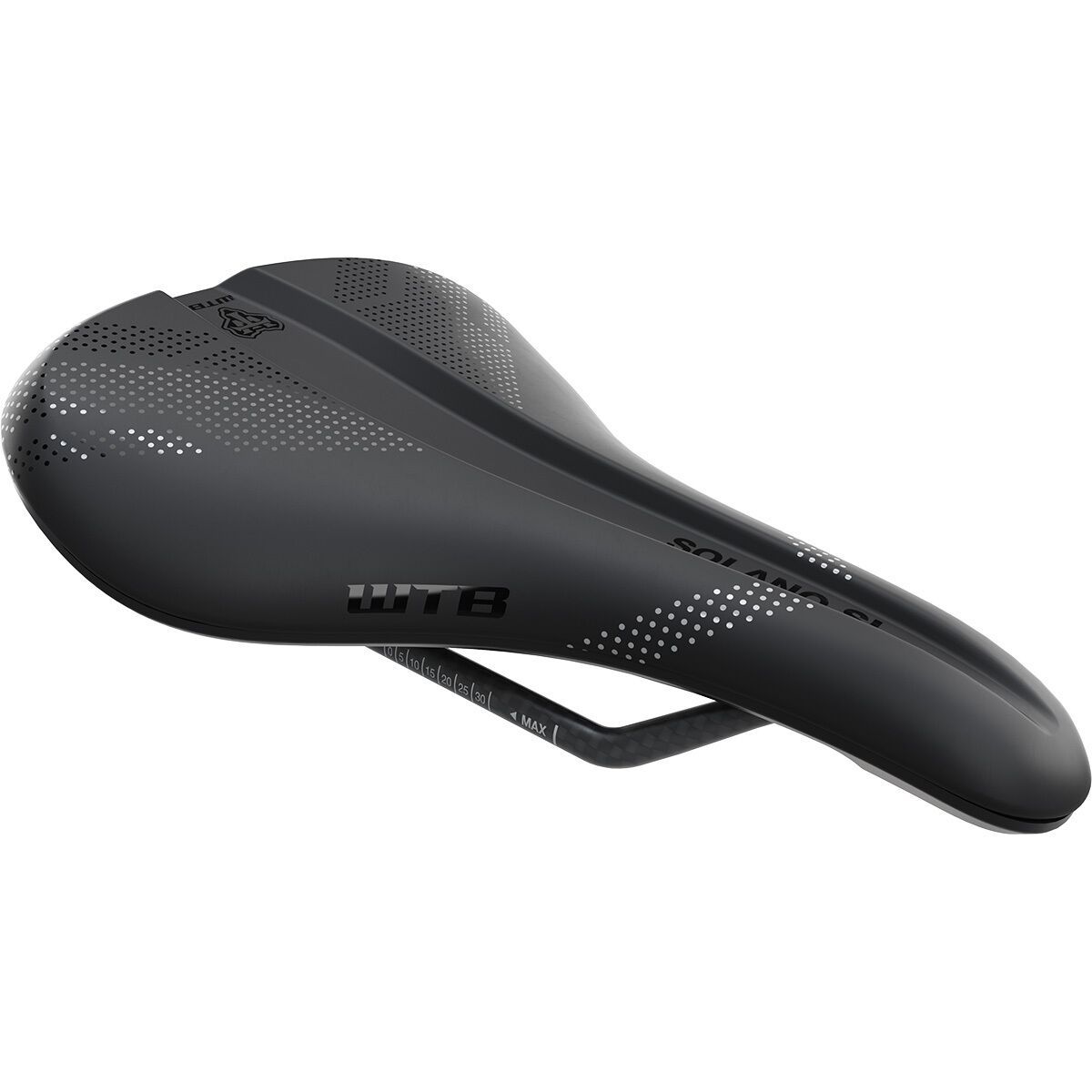 Image of WTB Solano SL Fusion Form Carbon Saddle Black, Medium